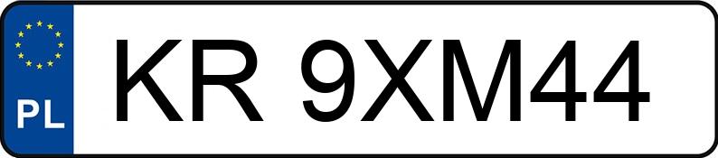 Numer rejestracyjny KR 9XM44 posiada FORD Focus 1.6 TDCi DPF MR`08 E4 Silver X - KR9XM44