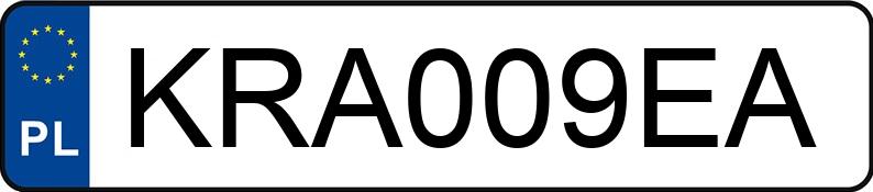 Numer rejestracyjny KRA 009EA posiada RENAULT MEGANE GRANDTOUR - KRA009EA