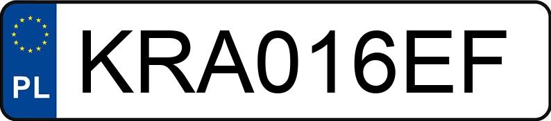Numer rejestracyjny KRA 016EF posiada MERCEDES-BENZ SLK 230 KOMPRESSOR - KRA016EF Numer rejestracyjny KRA 016EF posiada MERCEDES-BENZ SLK 230 KOMPRESSOR - KRA016EF