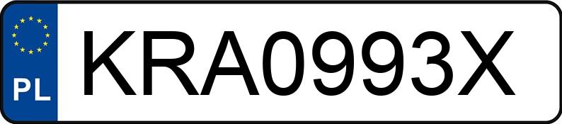 Numer rejestracyjny KRA 0993X posiada FIAT Doblo 1.4 16V MR`15 E6 Easy - KRA0993X