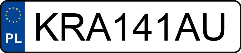 Numer rejestracyjny KRA 141AU posiada PEUGEOT 307 1.6 MR`06 E4 Sporty 110 - KRA141AU Numer rejestracyjny KRA 141AU posiada PEUGEOT 307 1.6 MR`06 E4 Sporty 110 - KRA141AU