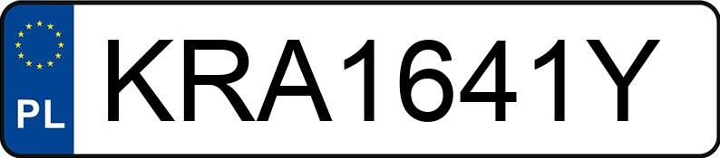 Numer rejestracyjny KRA 1641Y posiada OPEL CORSA - KRA1641Y