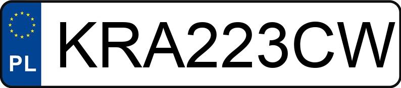 Numer rejestracyjny KRA 223CW posiada MINI COOPER S - KRA223CW Numer rejestracyjny KRA 223CW posiada MINI COOPER S - KRA223CW