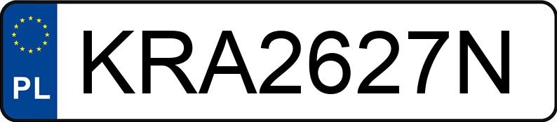 Numer rejestracyjny KRA 2627N posiada SKODA OCTAVIA - KRA2627N Numer rejestracyjny KRA 2627N posiada SKODA OCTAVIA - KRA2627N