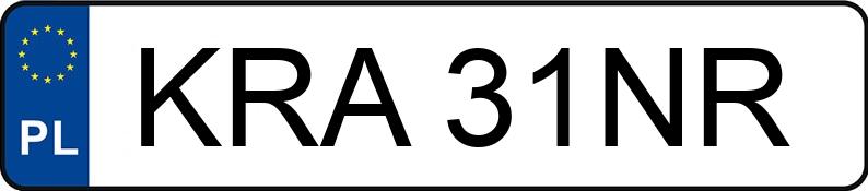 Numer rejestracyjny KRA 31NR posiada SKODA Felicia 1.3 MR`94 GLXi - KRA31NR