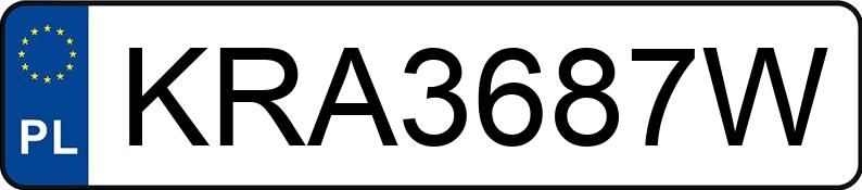 Numer rejestracyjny KRA 3687W posiada AUDI A3 1.9 TDi Kat. MR`04 E3 8P Ambiente - KRA3687W Numer rejestracyjny KRA 3687W posiada AUDI A3 1.9 TDi Kat. MR`04 E3 8P Ambiente - KRA3687W