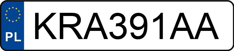 Numer rejestracyjny KRA 391AA posiada BMW 430I XDRIVE - KRA391AA