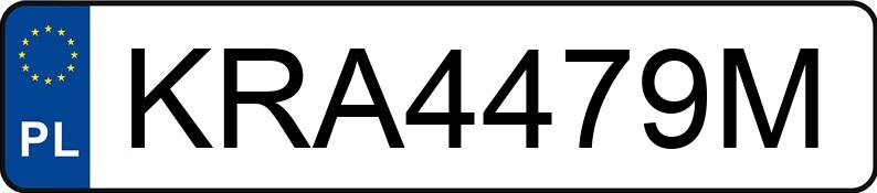 Numer rejestracyjny KRA 4479M posiada AUDI A5 - KRA4479M Numer rejestracyjny KRA 4479M posiada AUDI A5 - KRA4479M