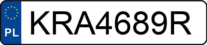 Numer rejestracyjny KRA 4689R posiada PEUGEOT 308 - KRA4689R