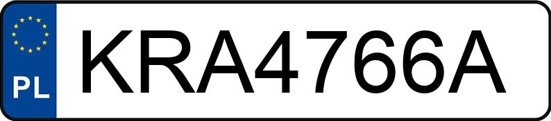 Numer rejestracyjny KRA 4766A posiada RENAULT LAGUNA - KRA4766A Numer rejestracyjny KRA 4766A posiada RENAULT LAGUNA - KRA4766A