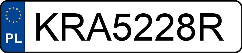 Numer rejestracyjny KRA 5228R posiada CITROEN BERLINGO - KRA5228R Numer rejestracyjny KRA 5228R posiada CITROEN BERLINGO - KRA5228R