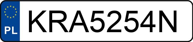 Numer rejestracyjny KRA 5254N posiada HYUNDAI I30 - KRA5254N