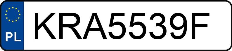Numer rejestracyjny KRA 5539F posiada HYUNDAI SANTA FE - KRA5539F