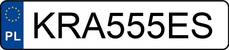 Numer rejestracyjny KRA 555ES posiada PORSCHE Macan 2.0 MR`19 E6d Macan 2.0 MR`19 E6d - KRA555ES Numer rejestracyjny KRA 555ES posiada PORSCHE Macan 2.0 MR`19 E6d Macan 2.0 MR`19 E6d - KRA555ES