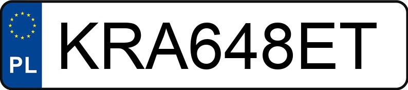 Numer rejestracyjny KRA 648ET posiada OPEL GRANDLAND Z - KRA648ET Numer rejestracyjny KRA 648ET posiada OPEL GRANDLAND Z - KRA648ET