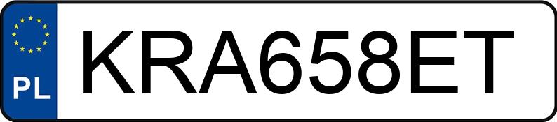 Numer rejestracyjny KRA 658ET posiada BMW 520i MR`21 E6d G30 Luxury Line Steptronic - KRA658ET Numer rejestracyjny KRA 658ET posiada BMW 520i MR`21 E6d G30 Luxury Line Steptronic - KRA658ET