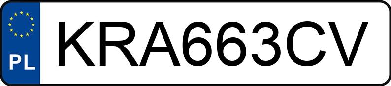 Numer rejestracyjny KRA 663CV posiada AUDI A4 AVANT - KRA663CV Numer rejestracyjny KRA 663CV posiada AUDI A4 AVANT - KRA663CV