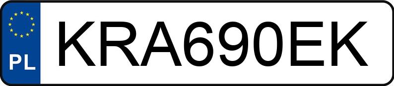 Numer rejestracyjny KRA 690EK posiada VOLKSWAGEN TIGUAN - KRA690EK