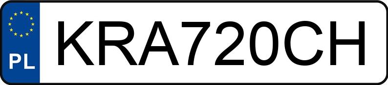 Numer rejestracyjny KRA 720CH posiada SEAT Leon 2.0 TSI MR`17 E6 5F Cupra 290 DSG7 - KRA720CH Numer rejestracyjny KRA 720CH posiada SEAT Leon 2.0 TSI MR`17 E6 5F Cupra 290 DSG7 - KRA720CH