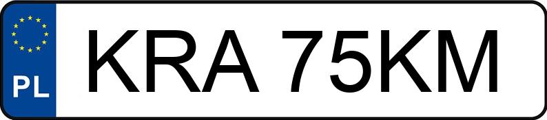 Numer rejestracyjny KRA75KM posiada FIAT Ducato 14 2.8 Diesel Kat. MR`96 3.3t Ducato 14 2.8 Diesel Kat. MR`96 3.3t