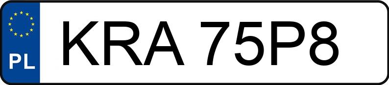 Numer rejestracyjny KRA 75P8 posiada MITSUBISHI Colt 1.6 Kat. MR`96 GLX - KRA75P8 Numer rejestracyjny KRA 75P8 posiada MITSUBISHI Colt 1.6 Kat. MR`96 GLX - KRA75P8
