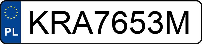 Numer rejestracyjny KRA 7653M posiada OPEL Corsa C 1.8 MR`00 E3 Sport - KRA7653M