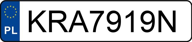 Numer rejestracyjny KRA 7919N posiada OPEL CORSA-E - KRA7919N