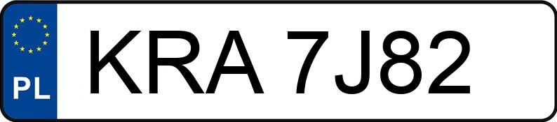 Numer rejestracyjny KRA 7J82 posiada OPEL Astra II 1.7 DTI MR`98 - KRA7J82 Numer rejestracyjny KRA 7J82 posiada OPEL Astra II 1.7 DTI MR`98 - KRA7J82