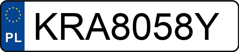 Numer rejestracyjny KRA 8058Y posiada BMW 123D - KRA8058Y Numer rejestracyjny KRA 8058Y posiada BMW 123D - KRA8058Y