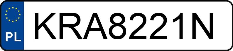 Numer rejestracyjny KRA 8221N posiada AUDI A3 - KRA8221N Numer rejestracyjny KRA 8221N posiada AUDI A3 - KRA8221N
