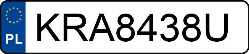 Numer rejestracyjny KRA 8438U posiada SEAT LEON - KRA8438U