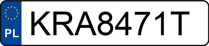 Numer rejestracyjny KRA 8471T posiada MERCEDES-BENZ CLA 200 MR`13 E5 117 CLA 200 MR`13 E5 117 - KRA8471T