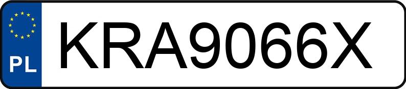 Numer rejestracyjny KRA 9066X posiada CITROEN C4 PICASSO - KRA9066X