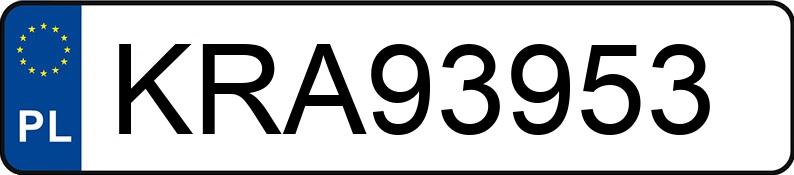 Numer rejestracyjny KRA 93953 posiada BMW 316i Kat. E30 316i Kat. E30 - KRA93953