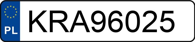 Numer rejestracyjny KRA 96025 posiada SEAT ALTEA - KRA96025