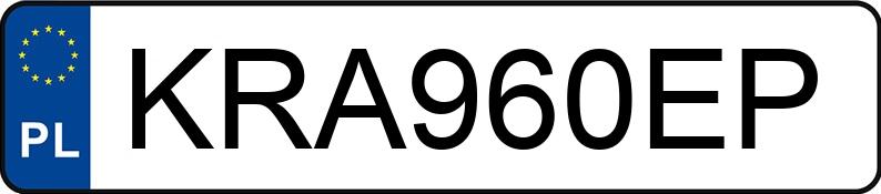 Numer rejestracyjny KRA 960EP posiada BMW 320I - KRA960EP Numer rejestracyjny KRA 960EP posiada BMW 320I - KRA960EP