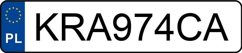 Numer rejestracyjny KRA 974CA posiada VOLKSWAGEN POLO - KRA974CA Numer rejestracyjny KRA 974CA posiada VOLKSWAGEN POLO - KRA974CA