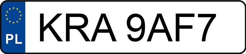 Numer rejestracyjny KRA 9AF7 posiada URSUS C 355 - KRA9AF7