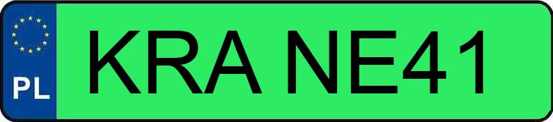 Numer rejestracyjny KRA NE41 posiada PEUGEOT 2008 II E MR`20 Allure 50kWh - KRANE41 Numer rejestracyjny KRA NE41 posiada PEUGEOT 2008 II E MR`20 Allure 50kWh - KRANE41
