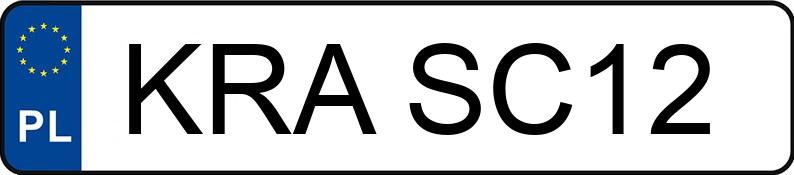 Numer rejestracyjny KRA SC12 posiada MULTICAR M 26231B - KRASC12