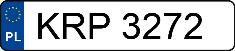 Numer rejestracyjny KRP 3272 posiada ROMI  - KRP3272
