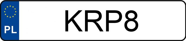 Numer rejestracyjny KRP 8 posiada PORSCHE Spyder MR`23 E6d Spyder Aut. - KRP8