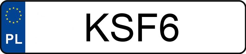 Numer rejestracyjny KSF 6 posiada DODGE Grand Caravan 3.6 Kat. MR`11 GT Aut. - KSF6