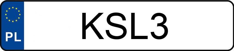 Numer rejestracyjny KSL 3 posiada MAZDA 3 - 2.0 MR`19 E6 Enso Aut. - KSL3
