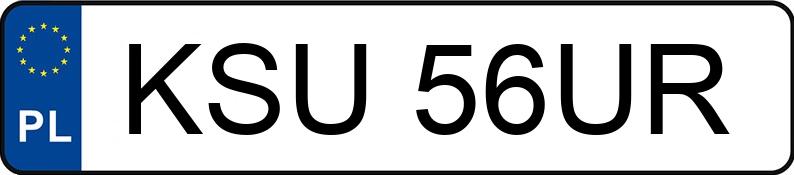 Numer rejestracyjny KSU56UR posiada BMW 525 TDS Kat. MR`95 E39 525 TDS Kat. MR`95 E39