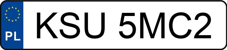Numer rejestracyjny KSU 5MC2 posiada AUDI A4 - KSU5MC2 Numer rejestracyjny KSU 5MC2 posiada AUDI A4 - KSU5MC2