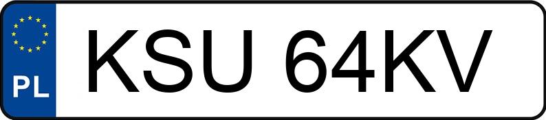 Numer rejestracyjny KSU 64KV posiada FIAT BRAVA - KSU64KV
