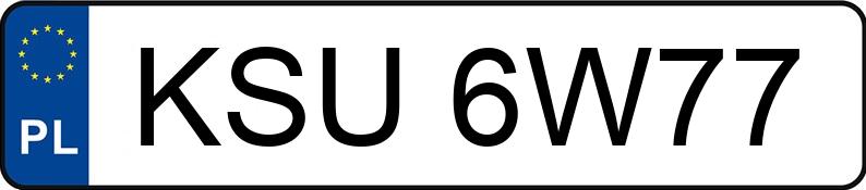 Numer rejestracyjny KSU 6W77 posiada SEAT Leon 1.6 MR`05 E4 1P Audience - KSU6W77 Numer rejestracyjny KSU 6W77 posiada SEAT Leon 1.6 MR`05 E4 1P Audience - KSU6W77