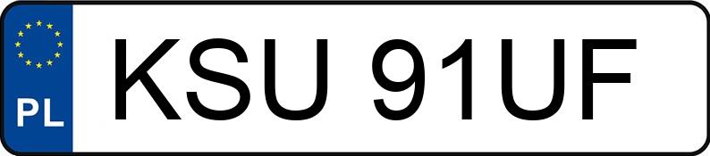 Numer rejestracyjny KSU91UF posiada PEUGEOT 107 Happy 70