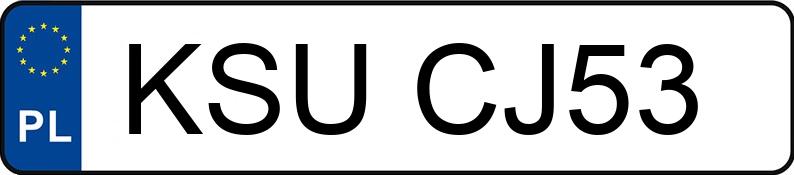 Numer rejestracyjny KSU CJ53 posiada SUBARU LEGACY - KSUCJ53 Numer rejestracyjny KSU CJ53 posiada SUBARU LEGACY - KSUCJ53